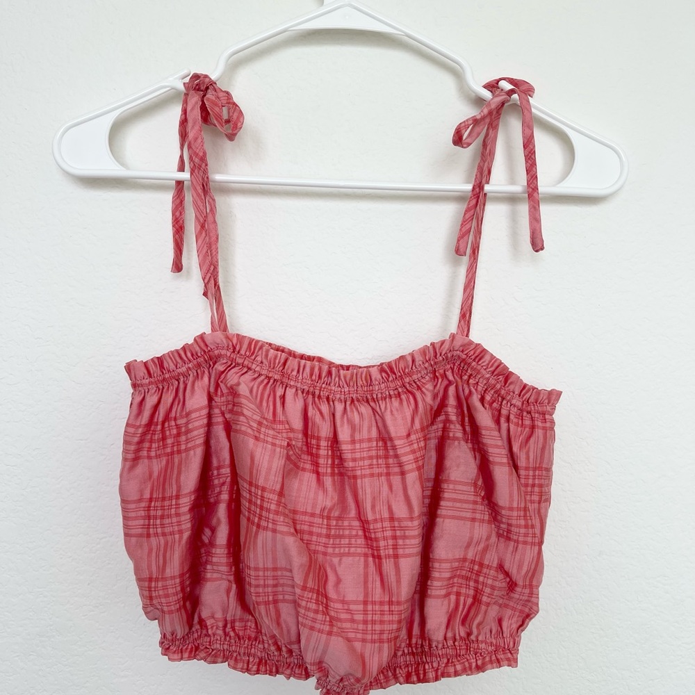 F21 Pink Crop Top Size S